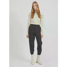 Pieces Highskin Flared Pant - Black