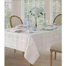 Elrene Home Fashions Elegance Nappe Blanc (132.08x132.08cm)