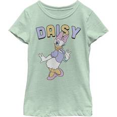 Disney Girl's Mickey & Friends Daisy Duck Simple Portrait Graphic Tee - Mint