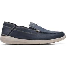 Men - Ortholite Loafers Clarks Gorwin Step - Navy