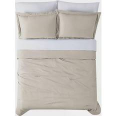 Truly Calm Antimicrobial Bedspread Beige (248.92x243.84cm)