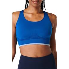 Sweaty Betty Stamina Sports Bra - Oxford Blue Tipping