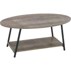 MDF - Oval Coffee Tables Household Essentials Oval Coffee Table 23.5x39.4"