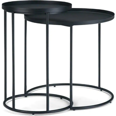 Metal Nesting Tables Simpli Home Monet Nesting Table 23.7" 2