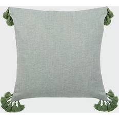 Cotton Pillows Safavieh Larzon Complete Decoration Pillows Green (45.72x45.72)