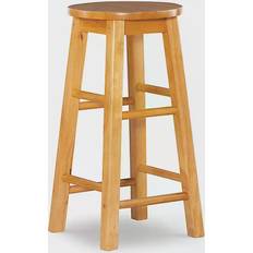 Brown Bar Stools Linon Classic Bar Stool 61cm