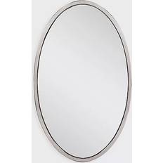 Stainless Steel Mirrors Howard Elliott Simone Wall Mirror 21x35"