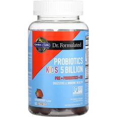 Jordbær Mavesundhed Garden of Life Probiotics Kids 5 Billion Strawberry 60 stk