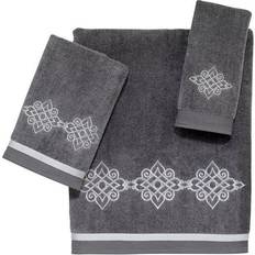 Avanti Linens Riverview Guest Towel Grey (45.72x27.94cm)