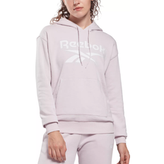 Reebok Women Sweaters Reebok Women Identity Logo French Terry Hoodie - Quartz Glow