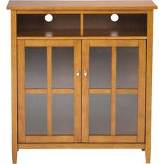 Simpli Home Warm Shaker Storage Cabinet 39x42"