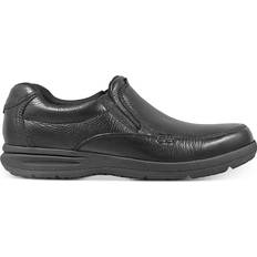 Men - Slip-On Oxford Nunn Bush Cam - Black Tumbled