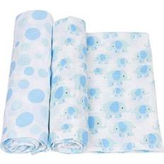 MiracleWear Muslin Swaddle Elephant 2-Pack