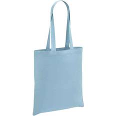 Brand Lab Cotton Long Handle Shopper Bag (One Size) (Light Blue)