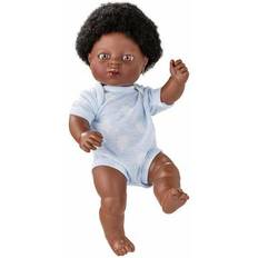 Berjuan Baby Dukke 7058-17 38 cm Afrikansk mand