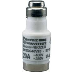 Fuses Mersen Sikring D02 20A blå (10 stk