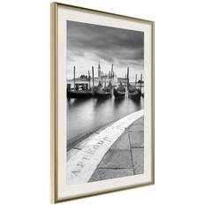 Arkiio Affisch Boats in Venice [Poster] 40x60 Poster