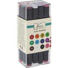 Art markers Nassau Fine Art Dual Tip Marker 12 Set