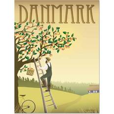 Danmark Æbletræet 30x40 cm