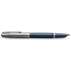 Noir Stylos-plume Parker 51 Midnight Blue Fountain pen F, black