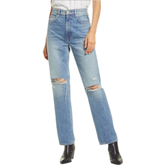 Slvrlake London High Waist Straight Leg Jeans - Alabama Shake