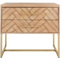 Brass Bedside Tables Safavieh Estelle Bedside Table 20x29.5"