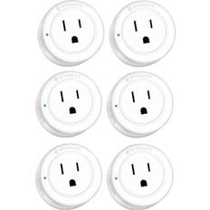 Switches Etekcity Voltson Mini Smart WiFi Outlet Plug 6pcs