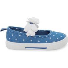 Ballerina Shoes Carter's Girl's Merci Casual Shoes - Blue & White Polka Dot