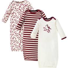 1-3M Nightgowns Children's Clothing Touched By Nature Organic Cotton Sleep Gown 3-pack - Berry Branch (10166778)