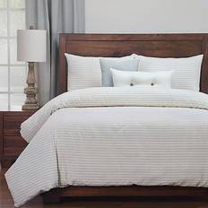 Siscovers Modern Farmhouse Duvet Cover Blue, Beige (248.92x238.76cm)