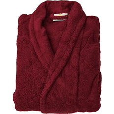 Red Robes Superior Cotton Terry Adult Unisex Bathrobe - Burgundy