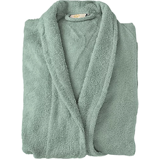 Cotton Terry Adult Unisex Bathrobe - Sage