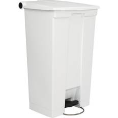 Blanc Poubelles à pédale Rubbermaid URPK956