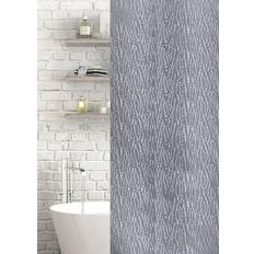 With Weight Shower Curtains Showerdrape Norwegian Jacquard (965255)