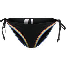 Nylon Bikiniunderdelar Calvin Klein String Side Tie W Bikini Bottom - Black