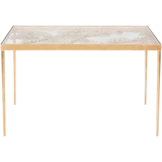 Glass - Gold Writing Desks Safavieh Leilani Writing Desk 23.8x47"