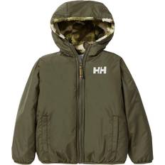 Camouflage Fleece Jackets Children's Clothing Helly Hansen Kid's Champ Reversible Jacket - Utility Gre (40481-431)