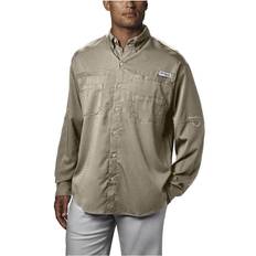 Columbia PFG Tamiami II Long Sleeve Shirt - Fossil