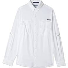 Columbia PFG Tamiami II Long Sleeve Shirt - White