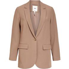 Braun - Damen Jacketts Object Sigrid Blazer - Fossil