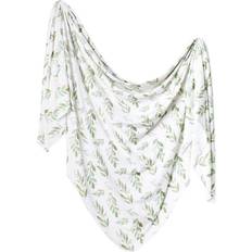 Knit Swaddle Blanket Fern