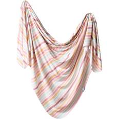 Polyester Baby Blankets Copper Pearl Knit Swaddle Blanket Belle