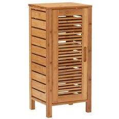 Natural Storage Cabinets Linon Bracken Storage Cabinet 13x28.5"