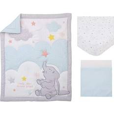 Disney Dumbo Shine Bright Little Star Crib Bedding Set 3-pack 28x52"