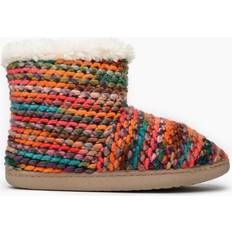 Multicolored - Women Slippers Minnetonka Betty - Orange