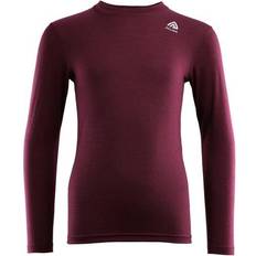 Aclima Svedundertøj Børnetøj Aclima Lightwool Junior Sweater - Dark Red