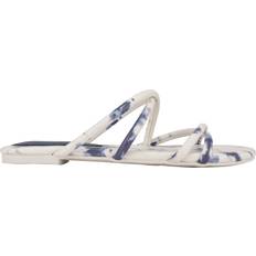 Nine West Multicolored Slippers & Sandals Nine West Beva - White/Blue Multi