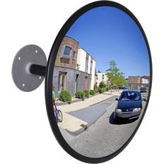 Trafikspejl vidaXL Traffic Mirror Convex Black 30cm