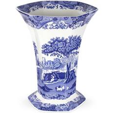 Spode Blue Italian Vas 26.7cm