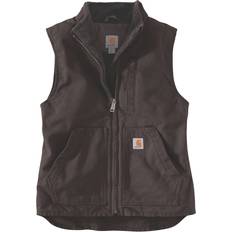Carhartt Herren Westen Carhartt Sherpa Lined Mock Neck Vest - Grau